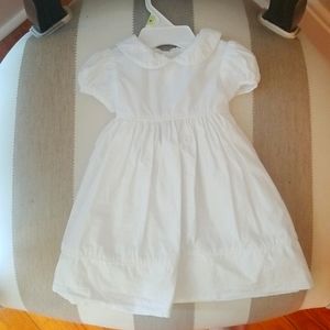 Edgehill Collection White dress and bloomers 6mos